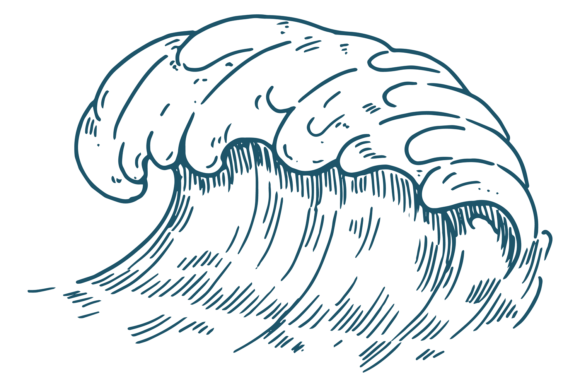 Capturing Motion: The Power of Surfing Ocean Water Graphics