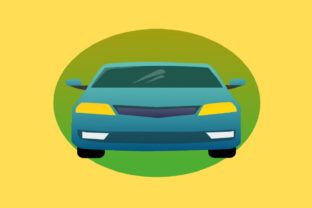 Car Illustration: Simple Vectors for Dynamic Motion Graphics