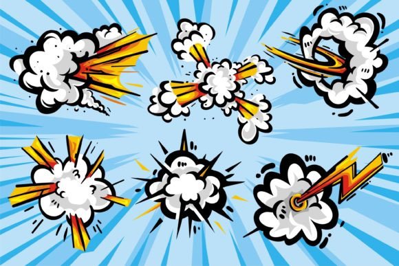 Comic Boom Cloud Motion Effect Vector: A Guide