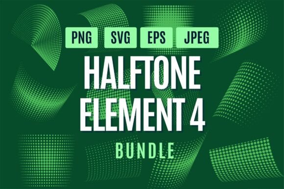 Dynamic Halftone Elements: Retro-Modern Energy for Your Designs