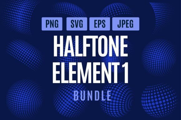 Dynamic Halftone Elements: Retro-Modern Visual Punch