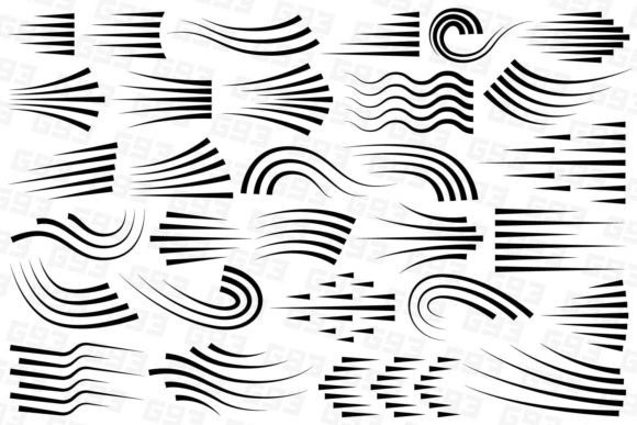 Dynamic Motion: The Speed Lines Collection for Designers