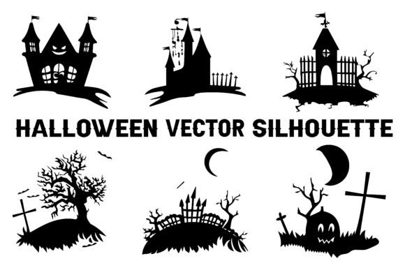 Haunted Night Halloween Vectors: A Designer's Toolkit for Spooky Season