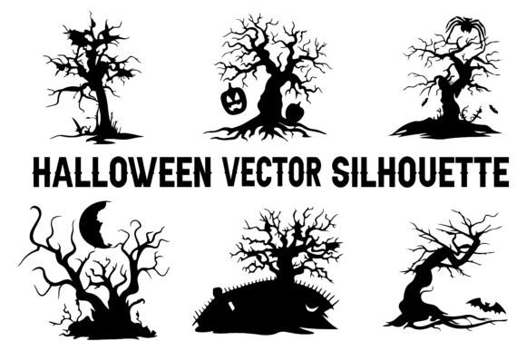Mastering Spooky Season with Creepy Halloween Illustrations Vector