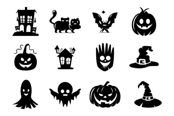 Mastering the Dark Horror Halloween Vector Set