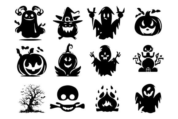 Unleash Spooky Style with a Creepy Halloween Graphics Bundle
