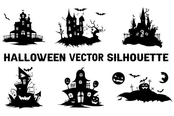 Unleash the Shadows with the Halloween Horror Graphics Set