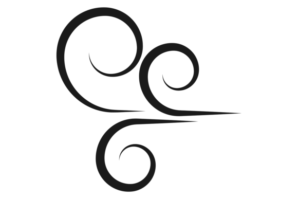 Wind Icon: The Air Motion Symbol for Dynamic Design